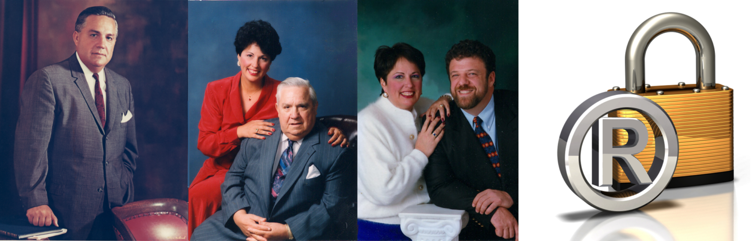 Ruth with her father Walter and husband Marcos